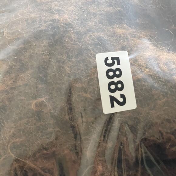 Vintage Jules Tournier Coat Jacket Womens 14 Brown Mohair Made In France 70s - Picture 16 of 16